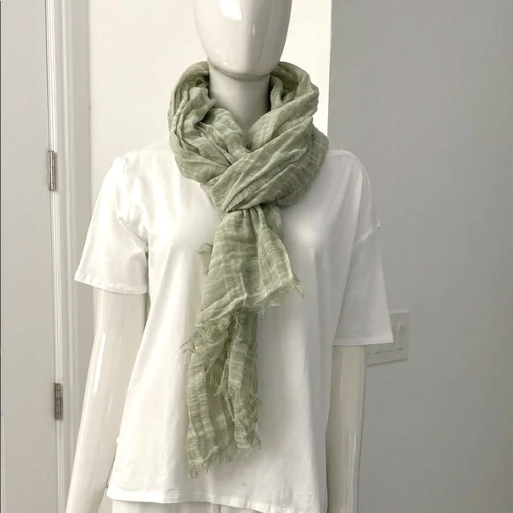 NEW!!!  Zara Linen Lightweight Scarf
